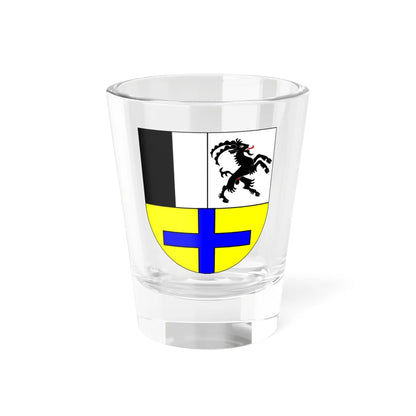 Wappen Drei Bünde (Switzerland) (Coat of Arms) Shot Glass 1.5oz 1.5oz - Go Mug Yourself
