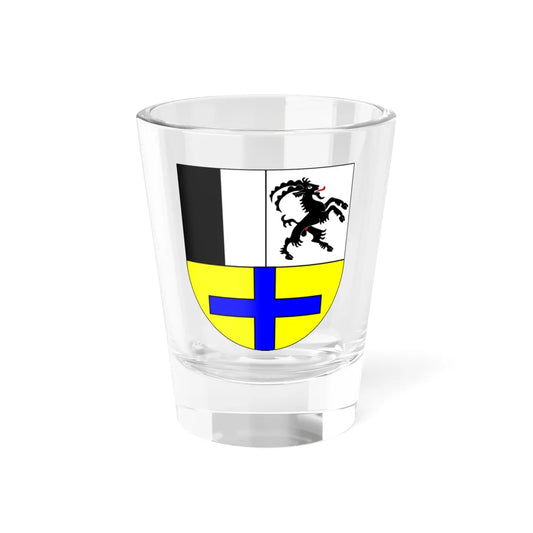 Wappen Drei Bünde (Switzerland) (Coat of Arms) Shot Glass 1.5oz 1.5oz - Go Mug Yourself