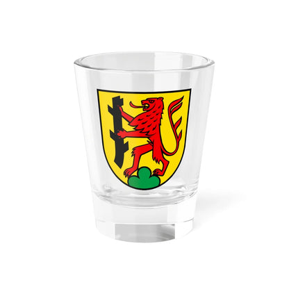 Wappen Dürrenäsch (Switzerland) (Coat of Arms) Shot Glass 1.5oz 1.5oz - Go Mug Yourself