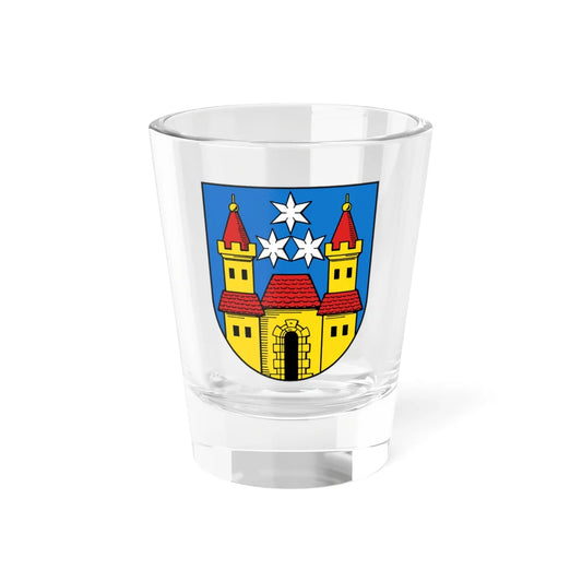 Wappen Eilenburg (Germany) (Coat of Arms) Shot Glass 1.5oz 1.5oz - Go Mug Yourself