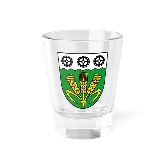 Wappen Elstertrebnitz (Germany) (Coat of Arms) Shot Glass 1.5oz 1.5oz - Go Mug Yourself