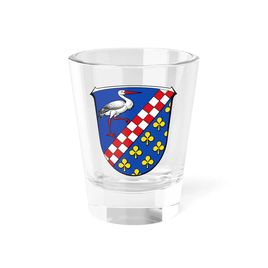Wappen Eppertshausen (Germany) (Coat of Arms) Shot Glass 1.5oz 1.5oz - Go Mug Yourself