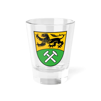 Wappen Erzgebirgskreis (Germany) (Coat of Arms) Shot Glass 1.5oz 1.5oz - Go Mug Yourself