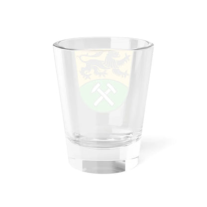 Wappen Erzgebirgskreis (Germany) (Coat of Arms) Shot Glass 1.5oz - Go Mug Yourself
