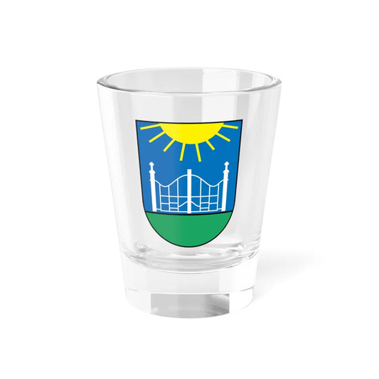 Wappen Eulatal (Germany) (Coat of Arms) Shot Glass 1.5oz 1.5oz - Go Mug Yourself