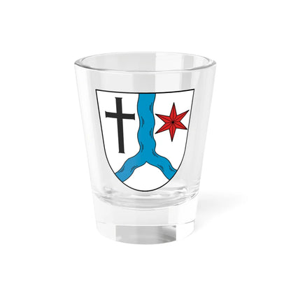 Wappen Fischern (Germany) (Coat of Arms) Shot Glass 1.5oz 1.5oz - Go Mug Yourself