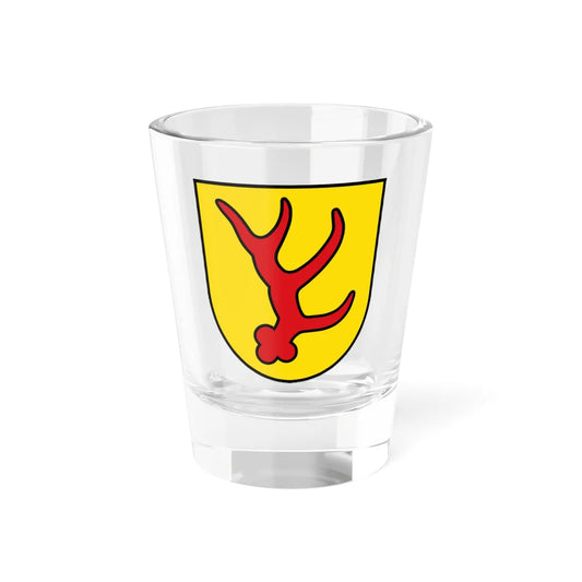 Wappen Forst Lausitz (Germany) (Coat of Arms) Shot Glass 1.5oz 1.5oz - Go Mug Yourself