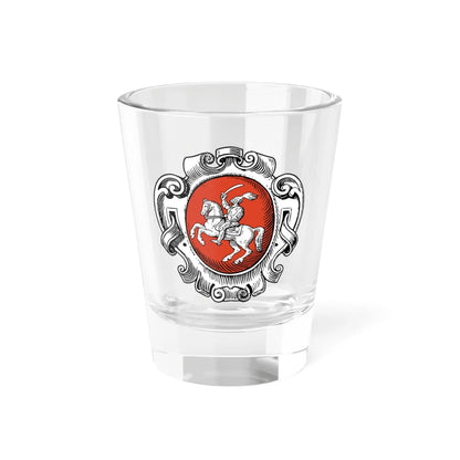 Wappen-Fürstenzug29 crop (Belarus) (Coat of Arms) Shot Glass 1.5oz 1.5oz - Go Mug Yourself