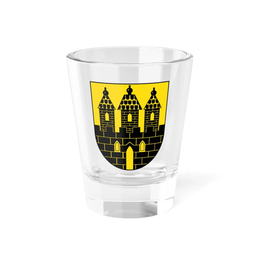 Wappen Geithain (Germany) (Coat of Arms) Shot Glass 1.5oz 1.5oz - Go Mug Yourself