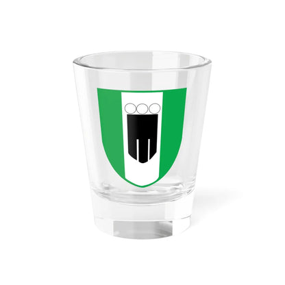 Wappen Gemeinde Buchs SG (Switzerland) (Coat of Arms) Shot Glass 1.5oz 1.5oz - Go Mug Yourself