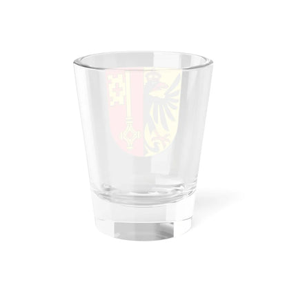Wappen Genf matt (Switzerland) (Coat of Arms) Shot Glass 1.5oz - Go Mug Yourself