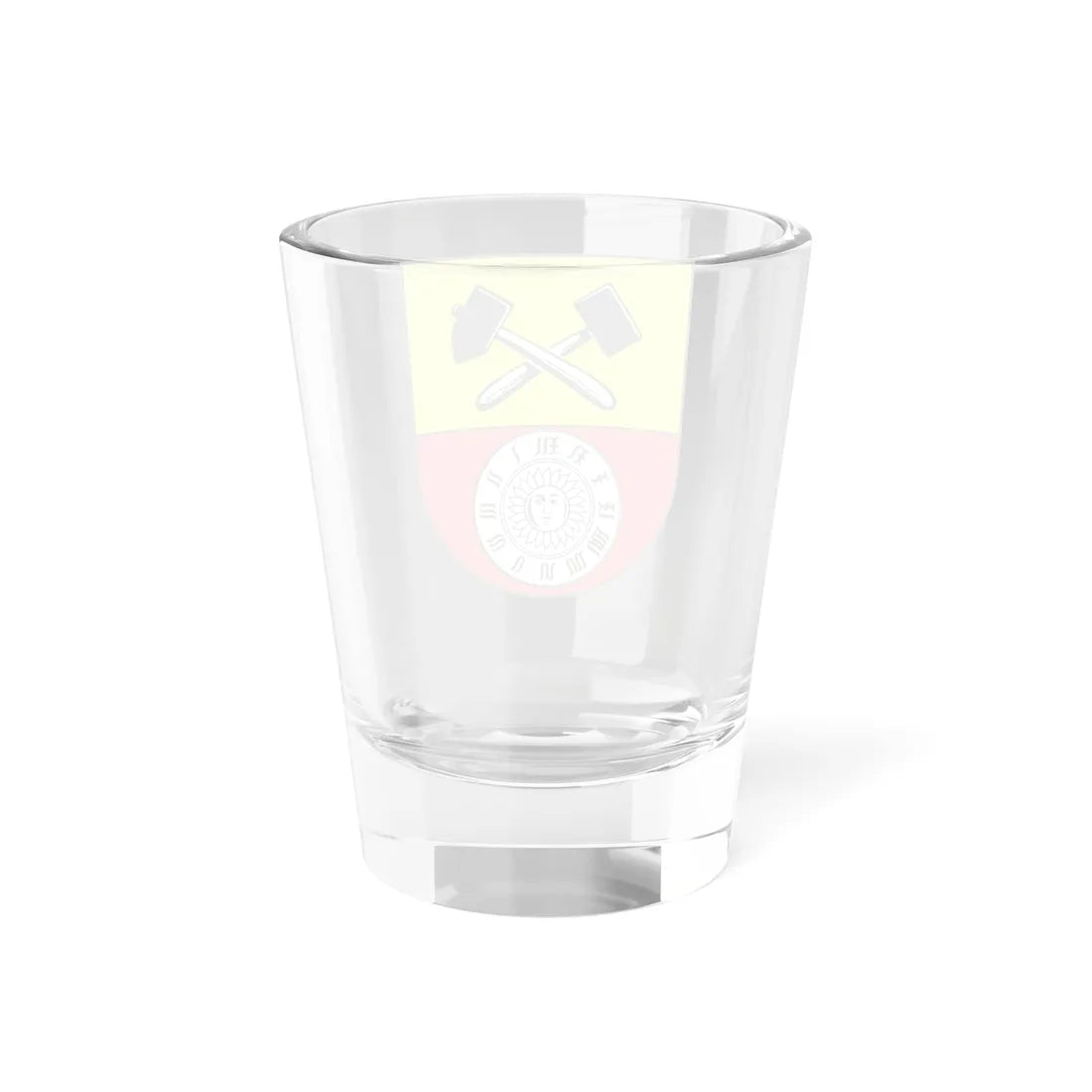 Wappen Glashütte Sachsen (Germany) (Coat of Arms) Shot Glass 1.5oz - Go Mug Yourself
