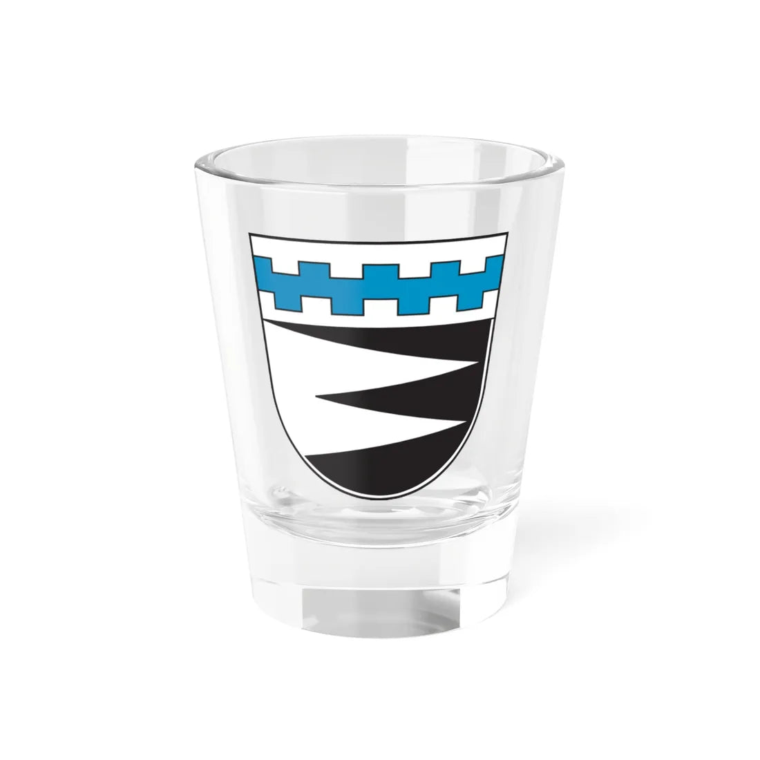 Wappen Gleissenberg (Germany) (Coat of Arms) Shot Glass 1.5oz 1.5oz - Go Mug Yourself
