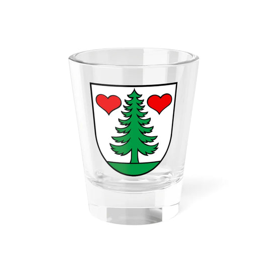 Wappen Gontenschwil (Switzerland) (Coat of Arms) Shot Glass 1.5oz 1.5oz - Go Mug Yourself