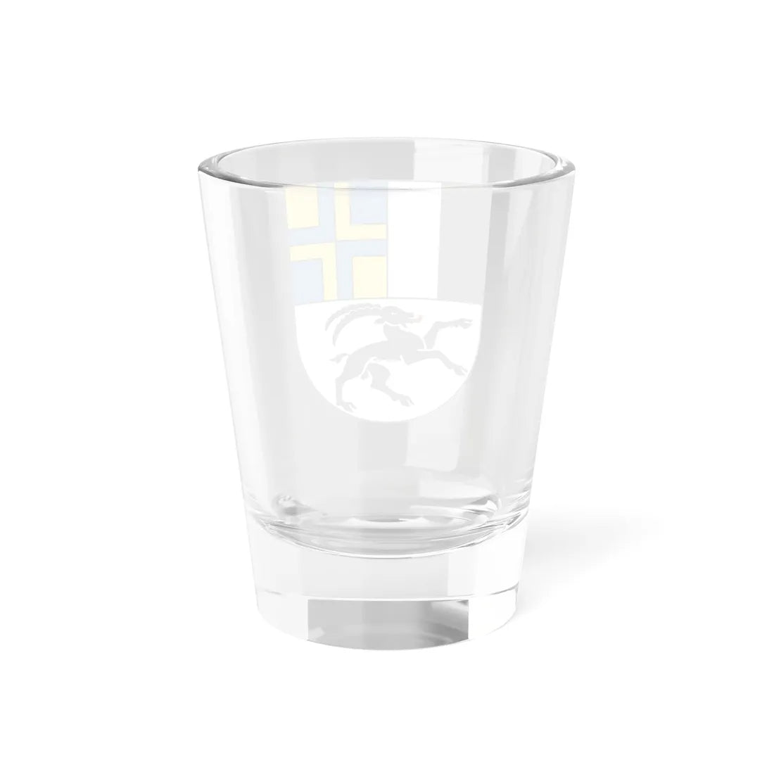 Wappen Graubünden matt (Switzerland) (Coat of Arms) Shot Glass 1.5oz - Go Mug Yourself