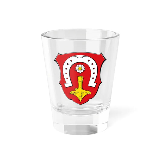 Wappen Griesheim Hessen (Germany) (Coat of Arms) Shot Glass 1.5oz 1.5oz - Go Mug Yourself