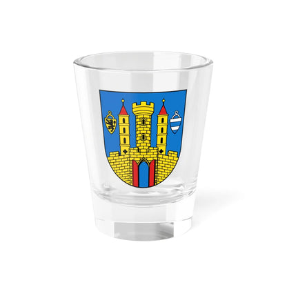 Wappen Grimma (Germany) (Coat of Arms) Shot Glass 1.5oz 1.5oz - Go Mug Yourself