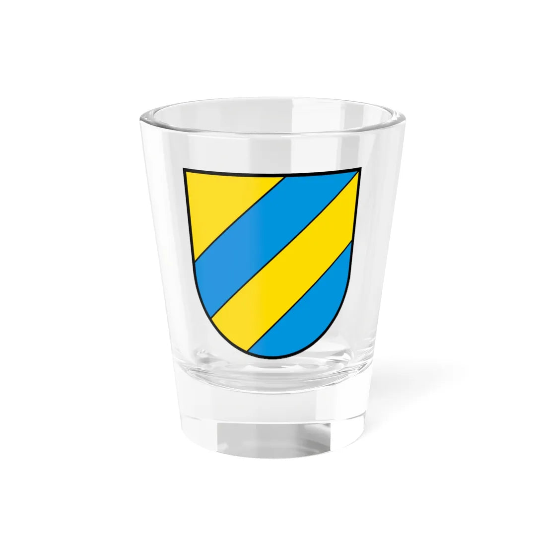 Wappen Gränichen AG (Switzerland) (Coat of Arms) Shot Glass 1.5oz 1.5oz - Go Mug Yourself
