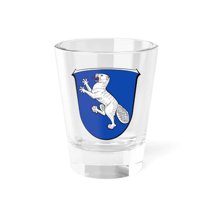 Wappen Groß-Bieberau (Germany) (Coat of Arms) Shot Glass 1.5oz 1.5oz - Go Mug Yourself
