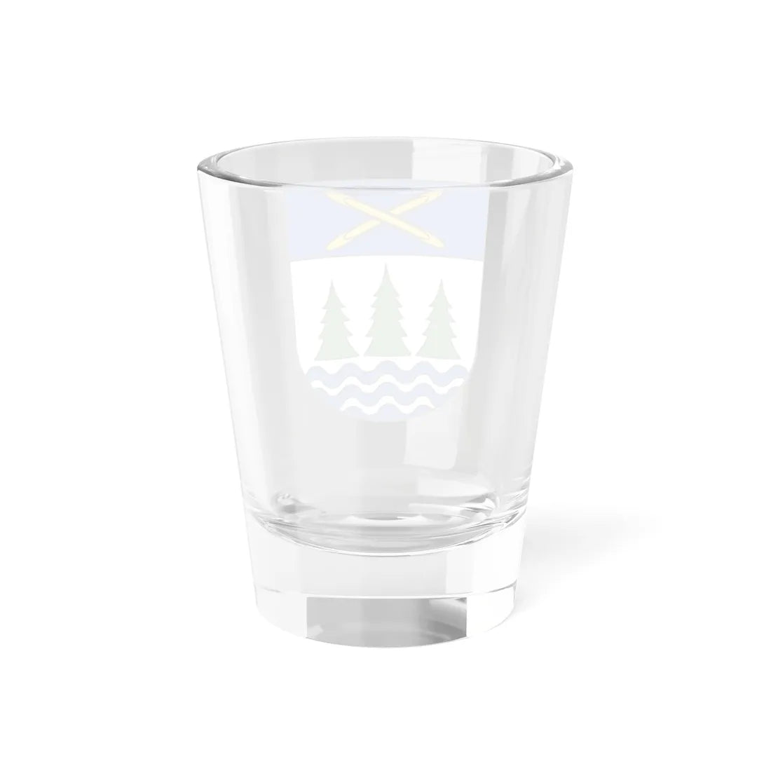 Wappen Gruenbach (Germany) (Coat of Arms) Shot Glass 1.5oz - Go Mug Yourself