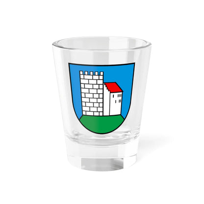 Wappen Habsburg AG (Switzerland) (Coat of Arms) Shot Glass 1.5oz 1.5oz - Go Mug Yourself