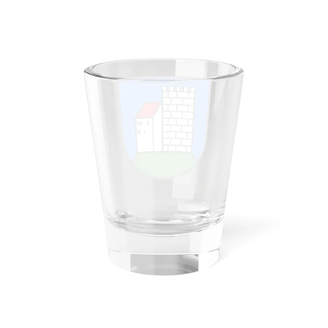 Wappen Habsburg AG (Switzerland) (Coat of Arms) Shot Glass 1.5oz - Go Mug Yourself