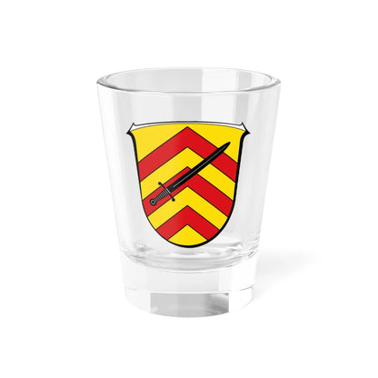 Wappen Hammersbach Hessen (Germany) (Coat of Arms) Shot Glass 1.5oz 1.5oz - Go Mug Yourself