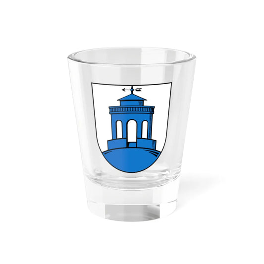 Wappen Herrnhut (Germany) (Coat of Arms) Shot Glass 1.5oz 1.5oz - Go Mug Yourself