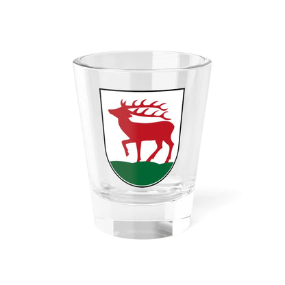 Wappen Herzberg Elster (Germany) (Coat of Arms) Shot Glass 1.5oz 1.5oz - Go Mug Yourself