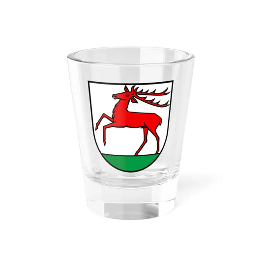 Wappen Hirschthal AG (Switzerland) (Coat of Arms) Shot Glass 1.5oz 1.5oz - Go Mug Yourself