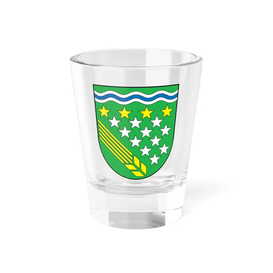 Wappen Jesewitz Sachsen (Germany) (Coat of Arms) Shot Glass 1.5oz 1.5oz - Go Mug Yourself