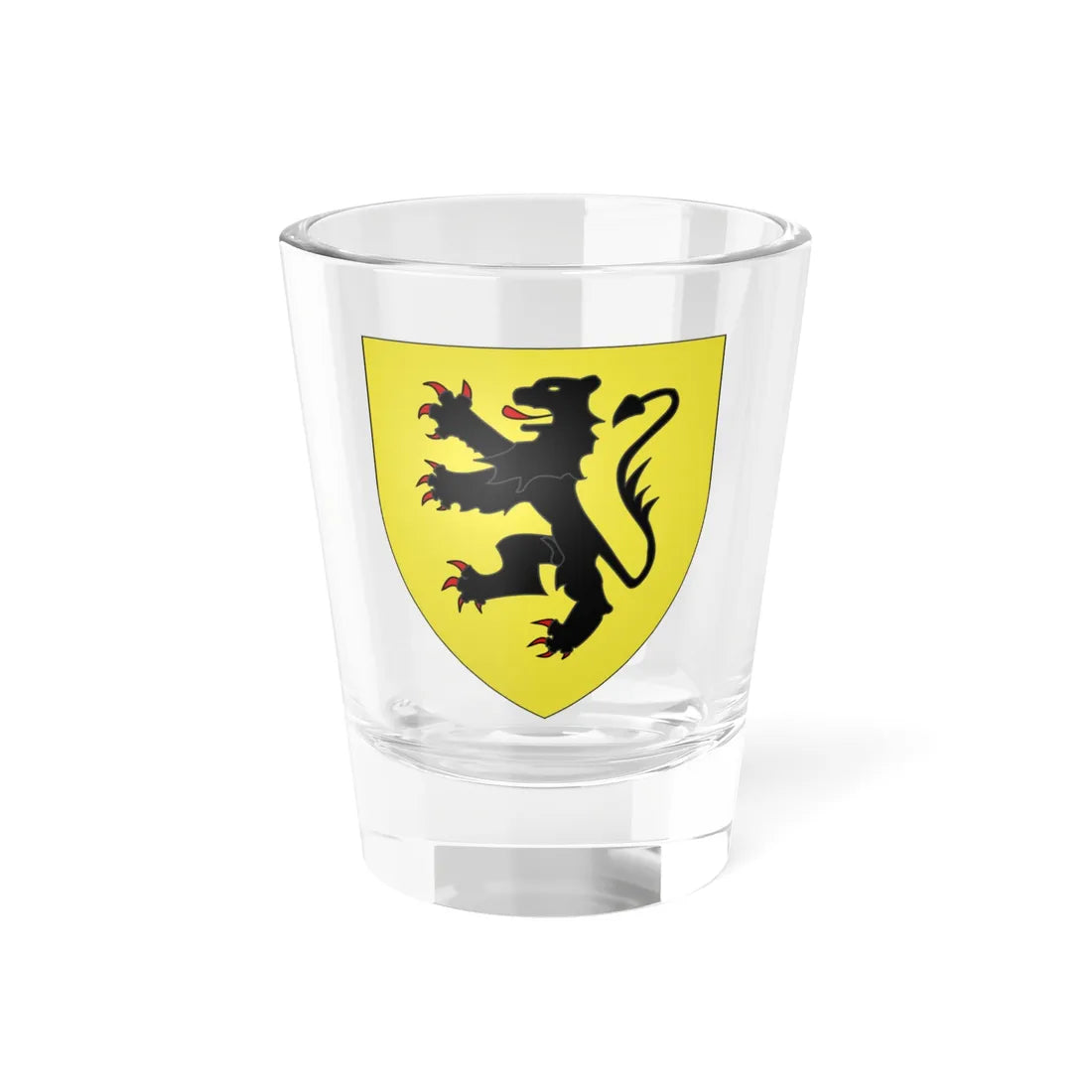 Wappen Juelich Herzogtum (Denmark) (Coat of Arms) Shot Glass 1.5oz 1.5oz - Go Mug Yourself