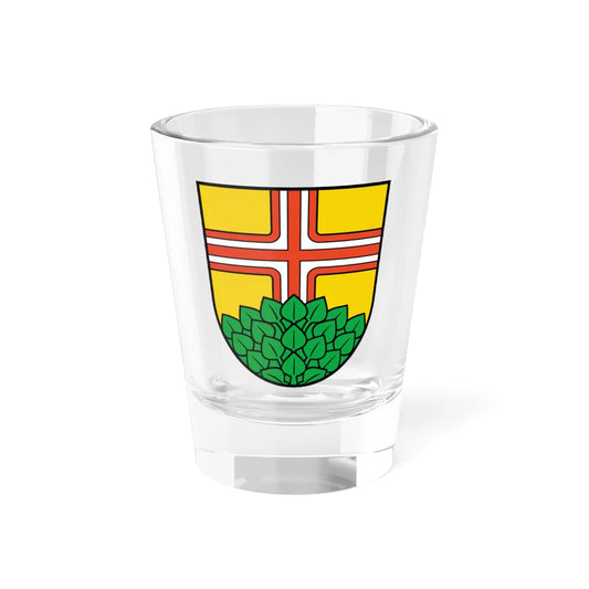 Wappen Kiekebusch (Germany) (Coat of Arms) Shot Glass 1.5oz 1.5oz - Go Mug Yourself