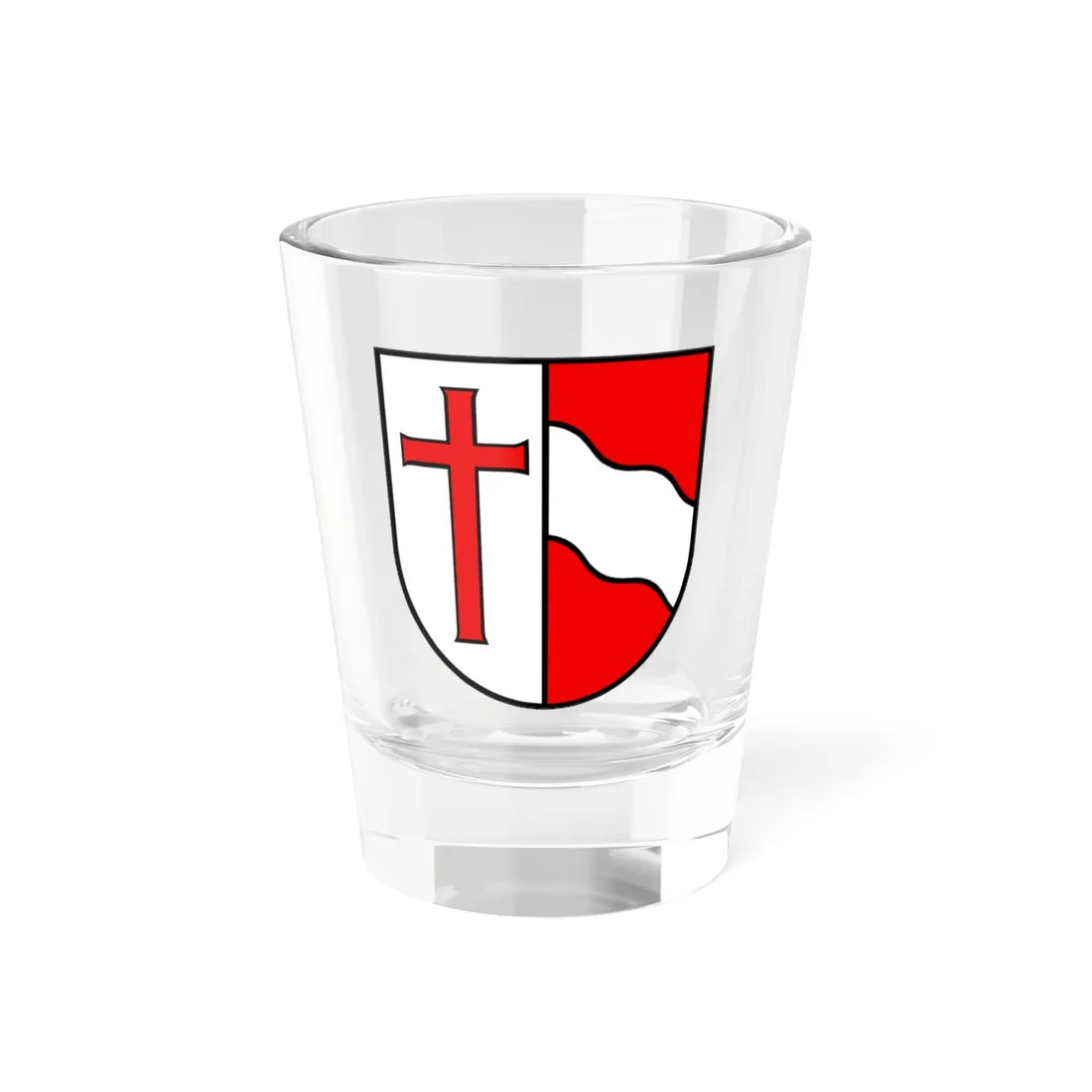 Wappen Künten (Switzerland) (Coat of Arms) Shot Glass 1.5oz 1.5oz - Go Mug Yourself