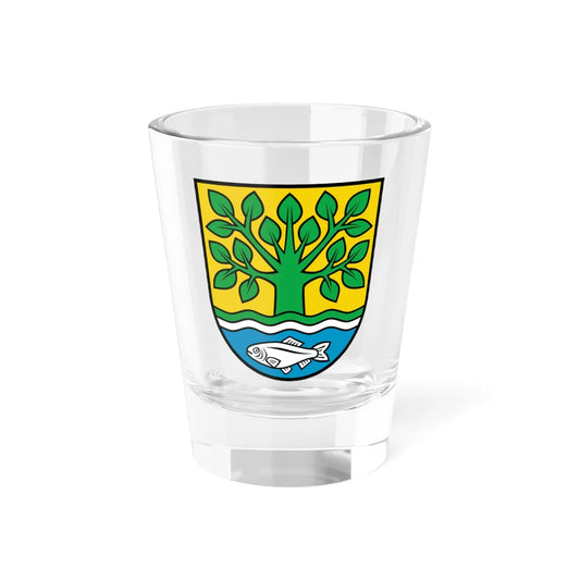 Wappen Kolkwitz (Germany) (Coat of Arms) Shot Glass 1.5oz 1.5oz - Go Mug Yourself