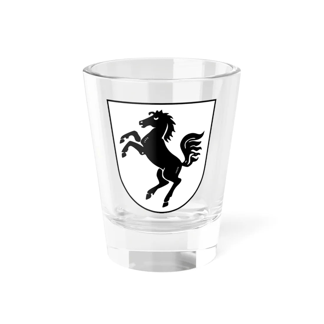 Wappen Kreis Herford (Germany) (Coat of Arms) Shot Glass 1.5oz 1.5oz - Go Mug Yourself