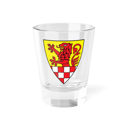 Wappen Kreis Unna (Germany) (Coat of Arms) Shot Glass 1.5oz 1.5oz - Go Mug Yourself