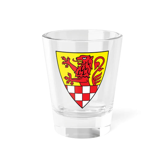 Wappen Kreis Unna (Germany) (Coat of Arms) Shot Glass 1.5oz 1.5oz - Go Mug Yourself