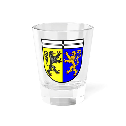 Wappen Kreis Viersen (Germany) (Coat of Arms) Shot Glass 1.5oz 1.5oz - Go Mug Yourself