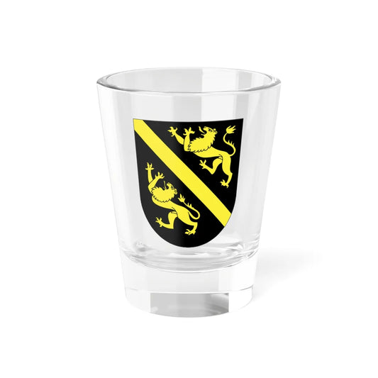 Wappen Kyburgerr (Switzerland) (Coat of Arms) Shot Glass 1.5oz 1.5oz - Go Mug Yourself