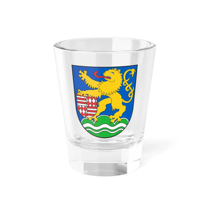 Wappen Kyffhäuserkreis (Germany) (Coat of Arms) Shot Glass 1.5oz 1.5oz - Go Mug Yourself