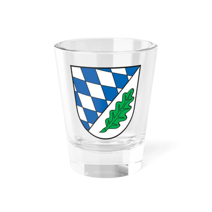 Wappen Landkreis Aichach (Germany) (Coat of Arms) Shot Glass 1.5oz 1.5oz - Go Mug Yourself