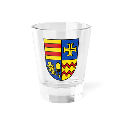 Wappen Landkreis Ammerland (Germany) (Coat of Arms) Shot Glass 1.5oz 1.5oz - Go Mug Yourself
