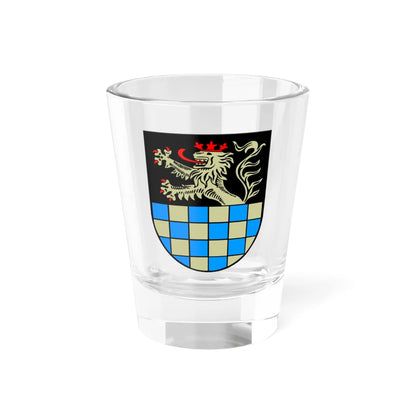 Wappen Landkreis Bad Kreuznach (Germany) (Coat of Arms) Shot Glass 1.5oz 1.5oz - Go Mug Yourself