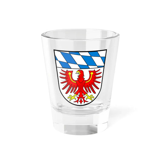 Wappen Landkreis Bayreuth (Germany) (Coat of Arms) Shot Glass 1.5oz 1.5oz - Go Mug Yourself