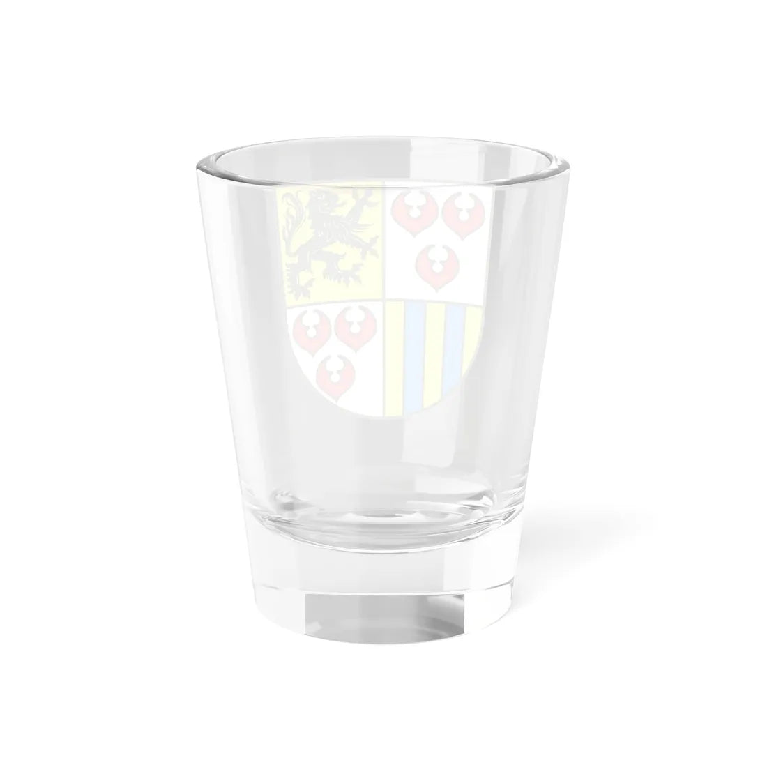Wappen Landkreis Bitterfeld (Germany) (Coat of Arms) Shot Glass 1.5oz - Go Mug Yourself