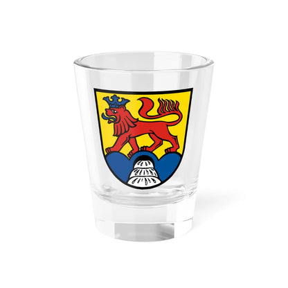 Wappen Landkreis Calw (Germany) (Coat of Arms) Shot Glass 1.5oz 1.5oz - Go Mug Yourself