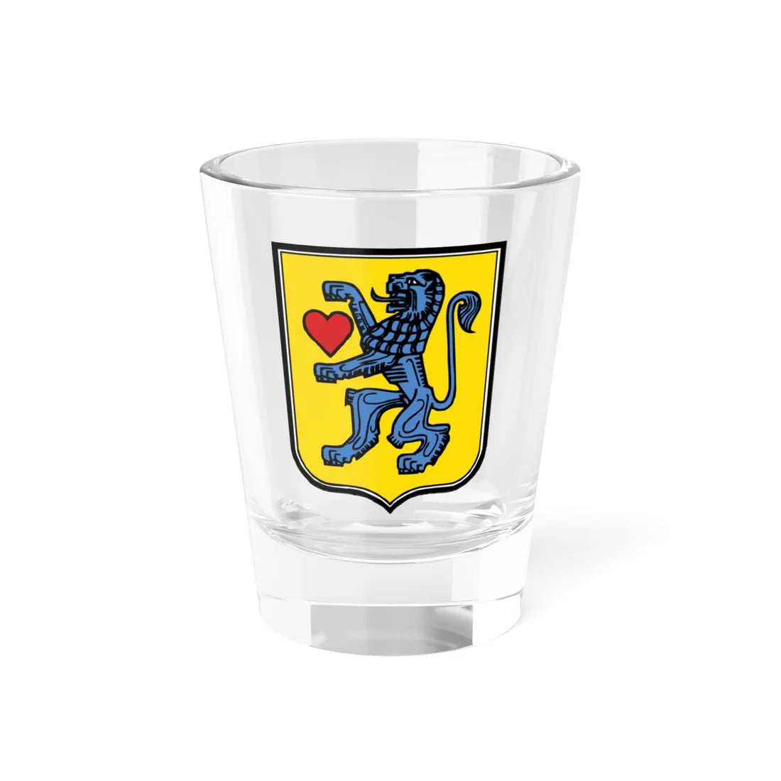 Wappen Landkreis Celle (Germany) (Coat of Arms) Shot Glass 1.5oz 1.5oz - Go Mug Yourself