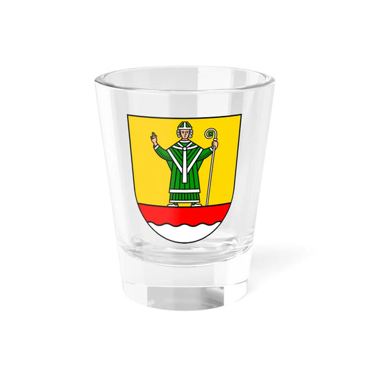 Wappen Landkreis Cuxhaven 2018 (Germany) (Coat of Arms) Shot Glass 1.5oz 1.5oz - Go Mug Yourself