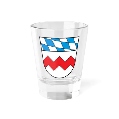 Wappen Landkreis Dachau (Germany) (Coat of Arms) Shot Glass 1.5oz 1.5oz - Go Mug Yourself